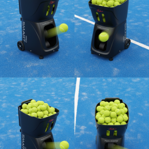 Padelshooter Smart Pro on padel court