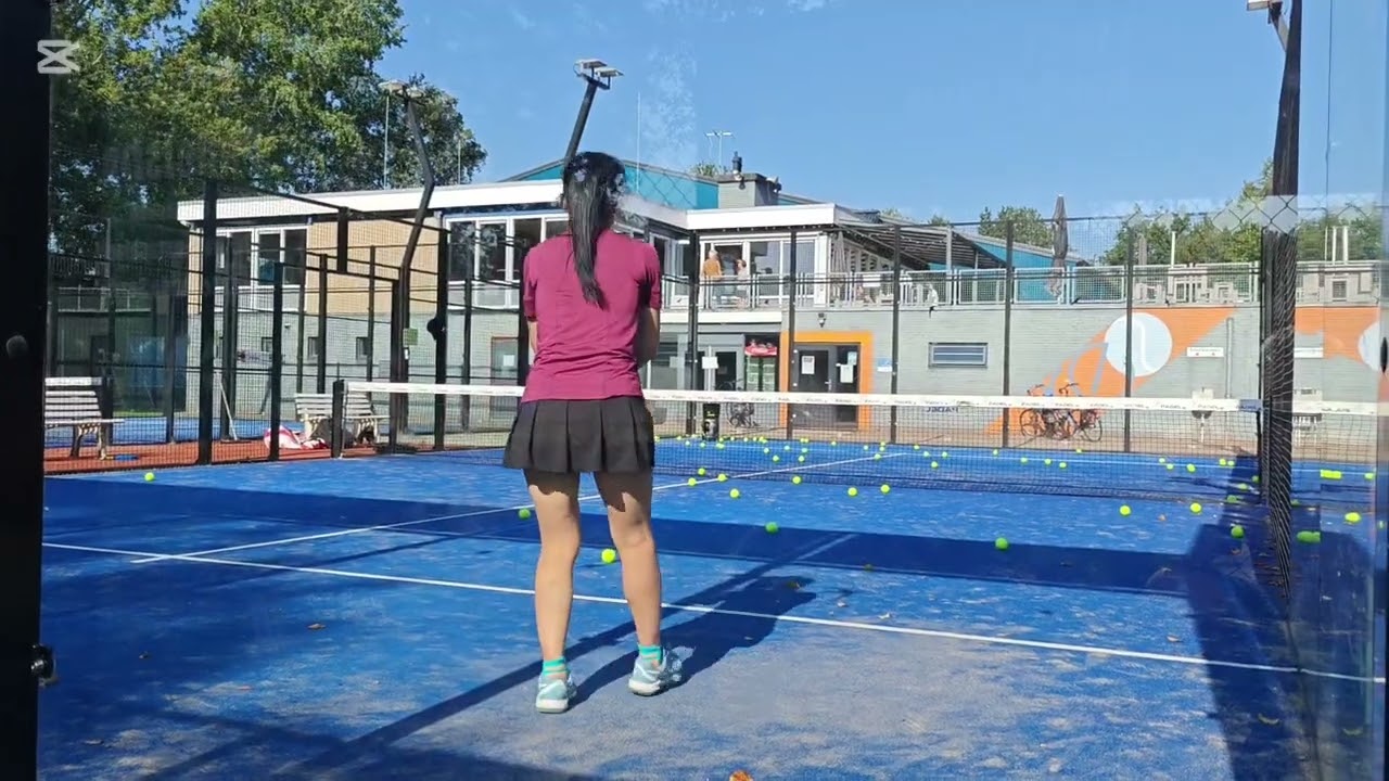 Train the corners padel drill